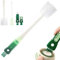1Pcs Water Bottle Cleaner, Bottle Cleaner Brush, Bottle Brushes for Cleaning, Five In One Multifunctional Cleaning Cup Brush for Bottle Tube Kettle Spout Cleaning(Green)