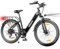 ESKUTE City E-Bike Polluno Plus, 28 Zoll Elektrofahrrad, Trekkingrad E-Cityrad mit 36V, 20Ah Lithium-Akku bis zu 120KM Lange Range, Drehmomentsensor, 250W Motor, EU-konformes E Bike, Schwarz