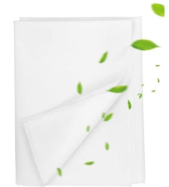 Alleshelfer Bügelvlies Weiß 200 x 100 cm, 35g/m² Aufbügelbarer Vliesstoff für Nähhandwerk, Verstärkungen von Stehkragen, Taschen & Stickereien – Leichtes, Schmelzbares Einlagevlies für Bekleidung