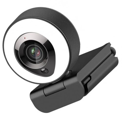 SOIMISS Schwarz USB Kamera mit Autofokus 5mp 2592x1944 für Computer | Kunststoffgehäuse, USB 2.0 Anschluss, 30 Fps, 150cm Leitung, Clip, Schulbeginn Party