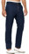 Indicode Herren Veneto Stoffhose aus Leinen & Baumwolle | Leinenhose Freizeithose Männer Navy, M