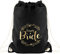 EZYshirt® Junggesellinnenabschied JGA Team Bride Blumenkranz Baumwoll Stoffbeutel
