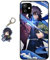 Staremeplz Hülle für iPhone 11 Anime Handyhülle [Mit Schlüsselbund] Cartoons Silikon Sanft Bumper Case Hülle für iPhone 11