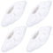 Wessper Lot de 4 chiffons en microfibre pour nettoyeur vapeur Karcher EasyFix SC2 SC3 SC4 SC5