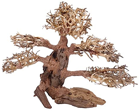 XL Bonsai Baum Nr.12013 Wurzel Holz Aquarium Deko Aquascaping Bonsaibaum Dekoration Landschaft Moos Natur