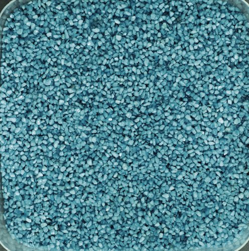 naninoa PERLKIES (Bunter grobkörniger Dekosand, Farbsand) 0,5 kg farbige kleine Steine. Farbe: Mint, blau, TÜRKIS