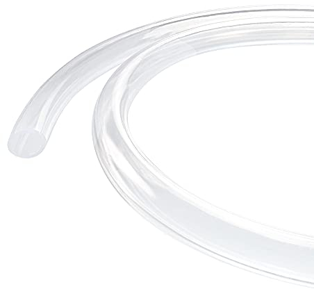 sourcing map PVC Transparenter Schlauch Vinylschlauch 15mm ID 20mm OD 1m Flexibles Leichtgewicht für Wasserschlauch, Luftleitung