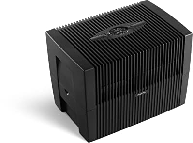 Venta Luftbefeuchter AH555, sehr leise 24 dB(A), energieeffizient 3 Watt, hygienische Kaltverdunstung ohne Filter, großer 10 l-Tank, bis 60 m², App-Steuerung, mit Duftfunktion