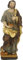 dekoprojekt Heiligenfigur Hlg. Josef mit Winkel und Hobel 25 cm