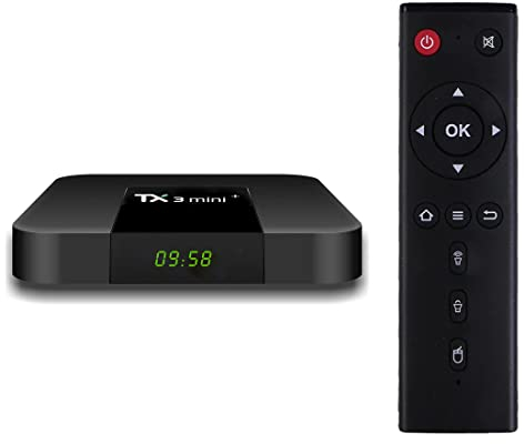 Android 11.0 TV Box, TX3 Mini Plus RAM 4GB ROM 64GB Quad Core Amlogic S905W2 Ultra 4K HDR AV1 Dual Band WiFi 2.4G/5.8G BT 4.2 Home Smart Media Player