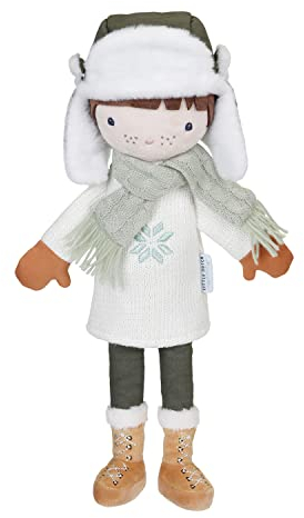 Little Dutch 4547 Stoffpuppe Kuschelpuppe Winter Sam (35 cm)