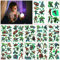 Avengers Tattoo für Jungen Mädchen, 8 Blätter Leuchttattoos Superheld Kinder Sticker, Hautfreundliche Temporäre, Mitgebsel Kindergeburtstag Gastgeschenke Party Deko
