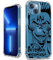 XXYUIKEZI for iPhone 15 Pro Anime Case Transparent Shockproof TPU Case for Boys and Girls (Cool Anime Case for iPhone 15 Pro)