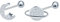 CONILOK Unsymmetrisch Ohrringe Silber 925 Stecker Zirkon Mond Planet Ohrstecker Ohrhänger Silber Damen Schmuck Ohrring Geschenke für Frauen Mädchen Freundin Geburtstag Weihnachtstag Valentinstag