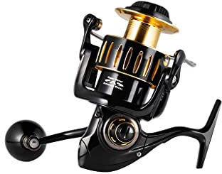 Big Fishing Power Metall Spinnrad Meer Angeln Boot Angelrolle Thunfisch Hai Riese (Größe : 12000)