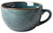 Cteahrow Grand bol à soupe avec poignée, tasse à café de 700 ml, convient pour desserts laitiers, flocons d'avoine, passe au micro-ondes, vert foncé