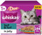 Whiskas 1+ Surf & Turf in Jelly 144 x 85g Pouches – Adult Wet Cat Food Megapack with Meat & Fish Variety, Nutritionally Balanced Meals with Essential Vitamins & Minerals for Cats Aged 1+