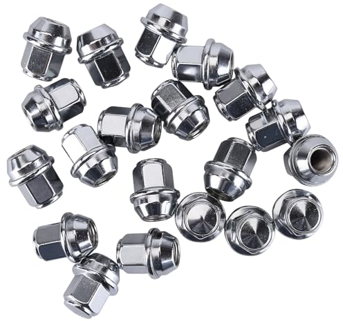 Loddery 20 x FEBI-Bilstein Radmutter verchromt M12 x 1,5 kompatibel für Ford Leichtmetallfelge