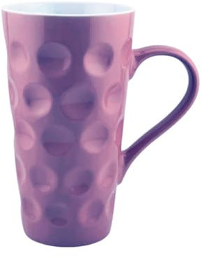 0,2 L Dubbetasse - Keramik Tasse 200 ml | Pfalz Retro Kaffeebecher | Pfälzer Kaffeetasse - Lila