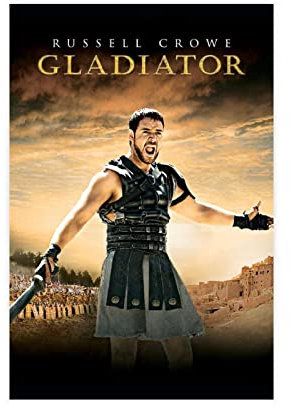 Bilder Wohnzimmer Modern 50 * 70cm Senza Cornice American Movie Gladiator Classic Cover Movie Posters Stampe Arredamento moderno per la casa per camera da letto familiare