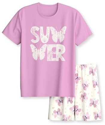 CALIDA Kids Kurz-Pyjama Kinder | Schlafanzug aus hochwertiger Baumwolle, atmungsaktiv, pflegeleicht