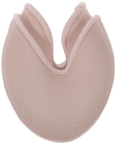 HEMOTON 1 Paar für Ballettschuhe, Beige, Elastische Zehenkappen