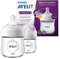 PHILIPS Avent Bottle 2.0 Natural White Transparent Bottle With Nipple - Pack Of 2 X 125 ml