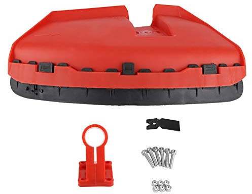 ASHATA Cubierta de protección de recortador de Hierba de 26 mm CG520 430 Protector de Cuchilla Protector de recortador de Hierba para Accesorios de desbrozadora