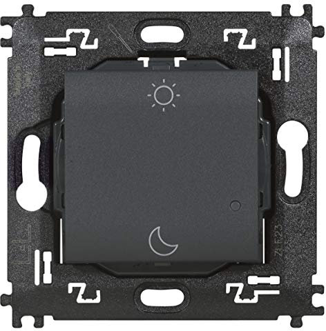 Bticino L4574CW Livinglight Notte Giorno Wireless, Antracite