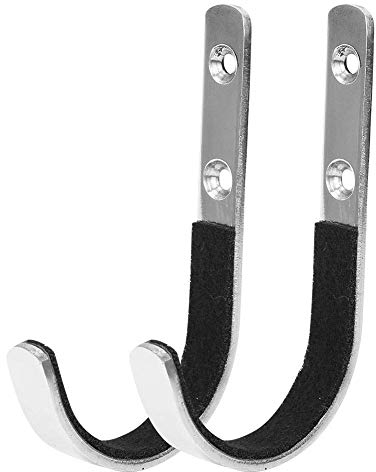 Waffenständer, Gun Racks, Schrotflintenhaken Wandhalterung, 2 Stücks Wandhalterung Lagerregal Edelstahl Gun Hooks für Rifle Shot Gun, Mehr Schutz
