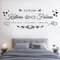 tjapalo® vr6 Wandtattoo Schlafzimmer Liebe Wohnzimmer Wandtatoo mit Namen Wandspruch Sprüche ewig dein ewig mein 2Namen Datum, Farbe: braun (kaffee), Größe: B150xH58cm