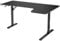 Outshine Gaming Citadel V2 RGB L-Shaped Gaming Desk - 160cm Wide Right-Hand Corner Desk with RGB Lighting, Carbon Fibre Surface, Cup Holder & Headphone Hook (Black)