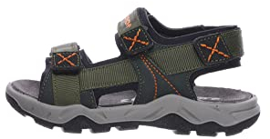 Lurchi Jungen ODO Sandale, OLIVE, 29 EU