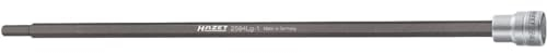 Hazet Antriebswelle Schraubendreher-Steckschlüsseleinsatz ∙ VAG 2584LG-1 Vierkant10 mm (3/8 Zoll) Innen-Sechskant Profil 6, Blau