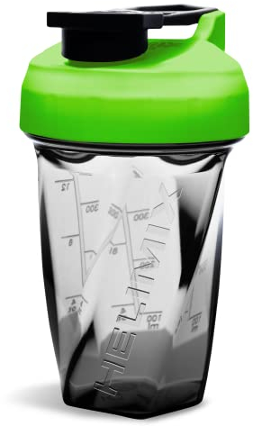 Helimix 2.0 Shaker de Proteínas, 500 ml (20 oz) - Batidora Portátil para Batidos y Smoothies - Sin Varillas, Grumos ni Baterías - Apta para Lavavajillas y Libre de BPA