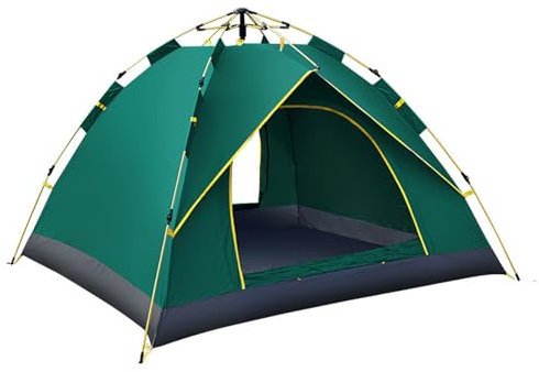 Portal Zelt Ultraleichte Camping Zelte,2 Doors Wasserdicht Winddicht Pop Up Zelt Automatisches,mit Tragetasche,Schnell Set-up Sonnenschutz Backpacking Wurfzelte für Camping,Garten,Wanderausflug