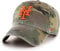 '47 MLB Unisex-Erwachsene Camo Clean Up verstellbare Mütze Cap Einheitsgröße, New York Mets, Einheitsgröße