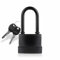 Cadenas étanche robuste pour extérieur | Serrure en acier inoxydable de 55 mm avec 2 clés | Haute sécurité pour abri de jardin, garage, portail de jardin, porte, chaîne | Résistant aux intempéries