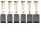 Lot de 6 balais de charbon pour Parkside PBH 1500 A1 pour améliorer les performances du moteur