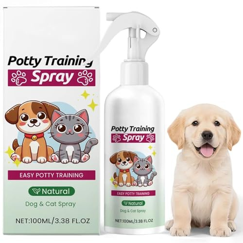 Kilibili 100ml Pup/Py Potty Training for Dogs, Toilet Attractant for Puppies, Guides Dogs to Designated Bathroom Area, Puppy Training Helper, Pet Toilet Location Aid