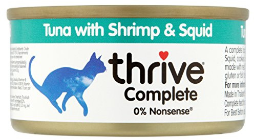 thrive Cat 100% COMPLETE - TUNA SHRIMP and SQUID (pack of 12)