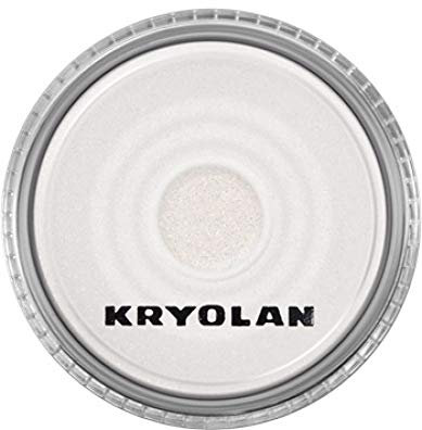 Kryolan - PAILLETTES MOYENNES BLANC PERLÉ 4G