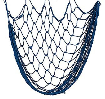 ARTE REGAL IMPORT, S.L. Fischernetz, Dekoration, Blau, 1,5 x 2 m