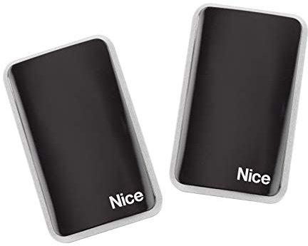 NICE Lichtschranken EPM - Schwarz - Bewegungsmelder - Modulierte Infrarot-Strahlen - Wandmontage - 30 m Reichweite