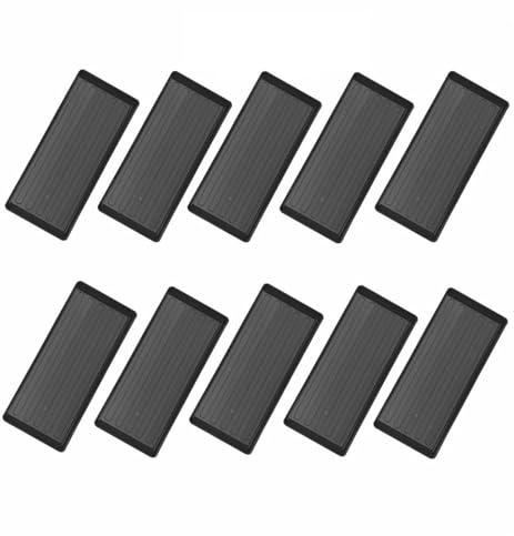 HOMION Grow Bag Tray Heavy Duty Plant 10 X Trays for Seedlings Pots & Grow Bags Waterproof Seed Tray Drip Tray for Indoor & Outdoor Gardening Greenhouse Growbag Planting 100 x 40 Reusable Tray (10)