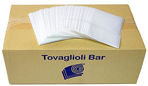 Tovaglioli 17x17 Bianchi pezzi 2000 USA e Getta ideali per Bar e Pasticceria per GIORDANO Cart