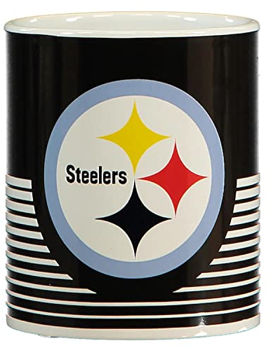 FOCO Pittsburgh Steelers NFL Linea Mug Black Tasse Forever Collectibles - Stück