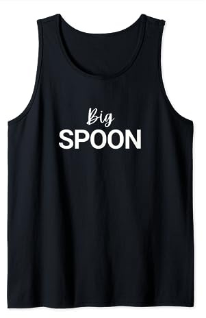Big Spoon Couple Matching Pajamas Tank Top