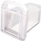 Cheese Cutter, Portable 4 in 1 Cheese Chopper Slicer Butter Cutting Tool Large Capacity Cheese Storage Container with Handle, Grater, Wire and Blade Attachments for Fridge