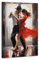 WALUDVLK Kunstdruck auf Leinwand, Motiv Paartanzen, romantisches Tango-Tänzer, Vintage-Poster, Hauseinweihungsgeschenk für Liebhaber oder besondere Paare, ideal für einen Jahrestag oder Verlobung,